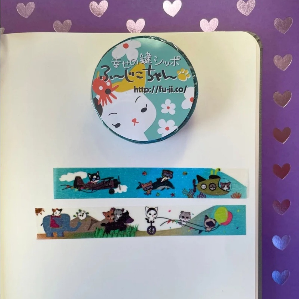 Cat washi tape - Pandora